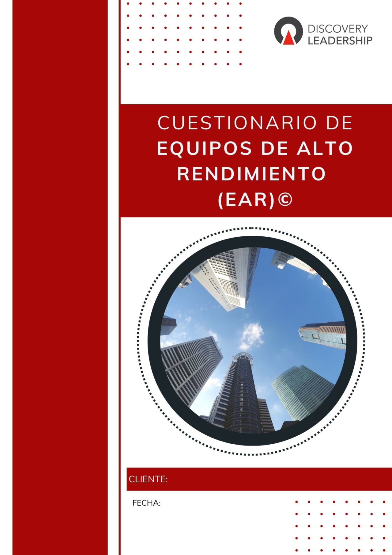 Portada Cuestionario de Equipos de Alto Rendimiento (Discovery EAR)