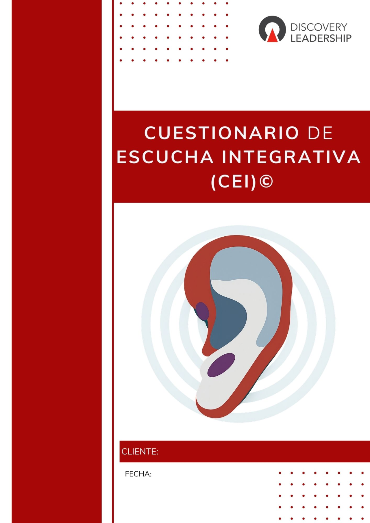 Portada del Cuestionario de Escucha Activa (Discovery CEI)